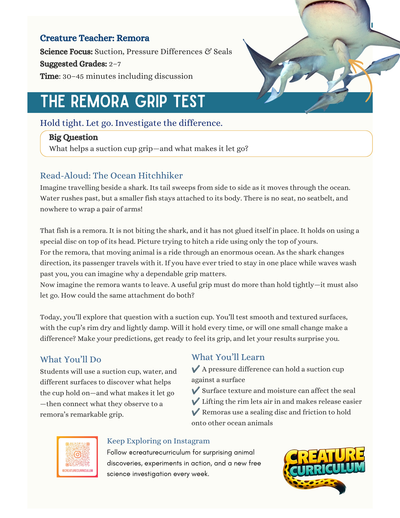 Suction & Pressure – Remora