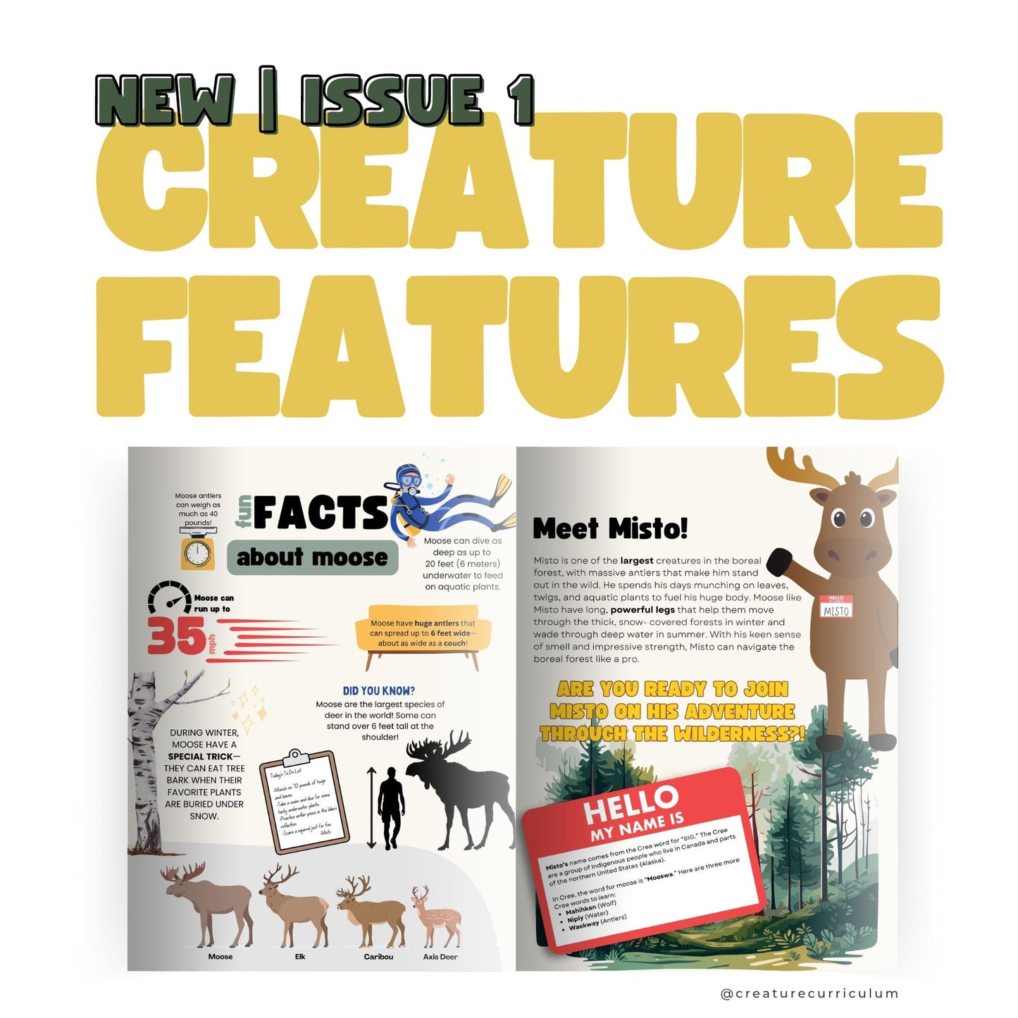 Moose Creature Feature - Issue 1