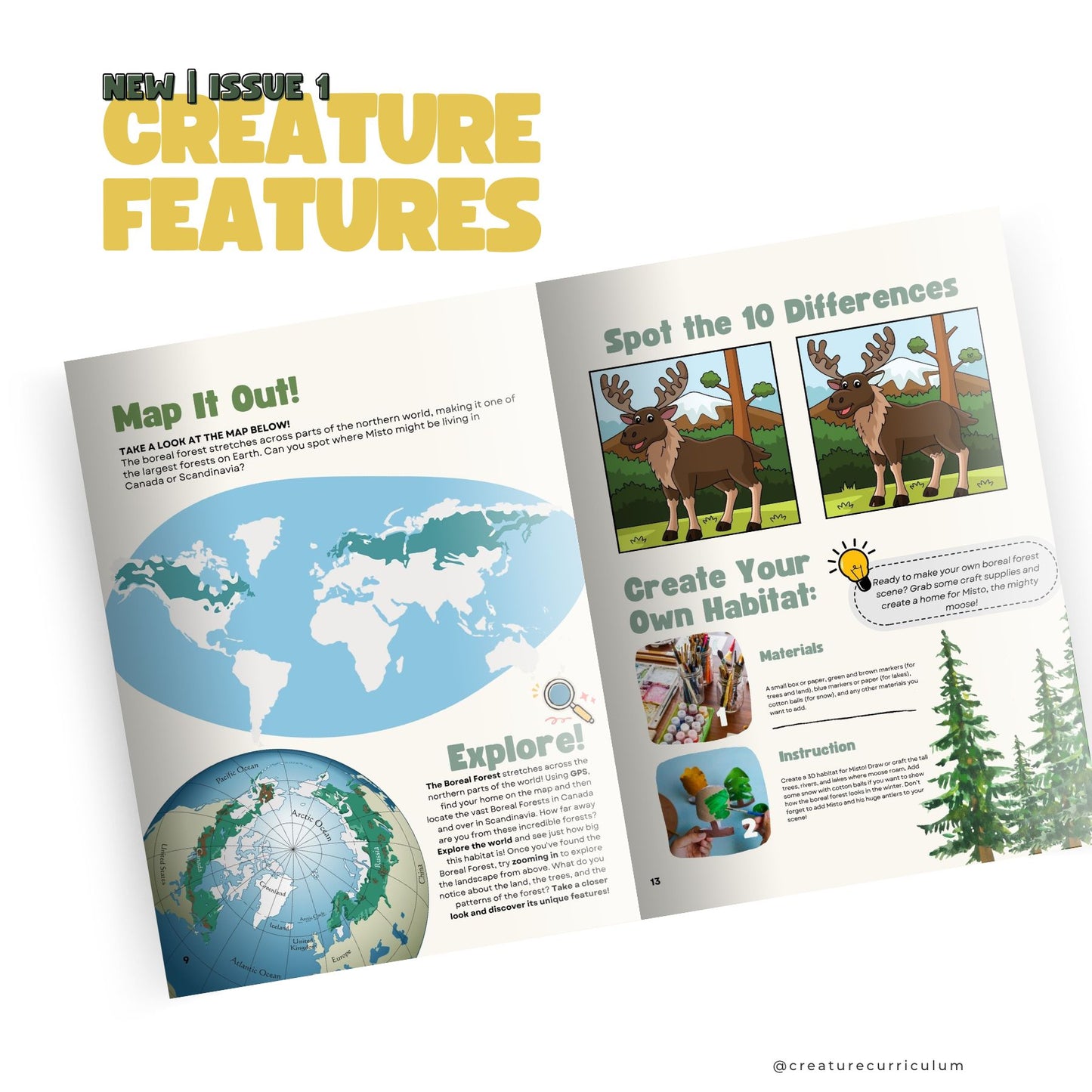 Moose Creature Feature - Issue 1