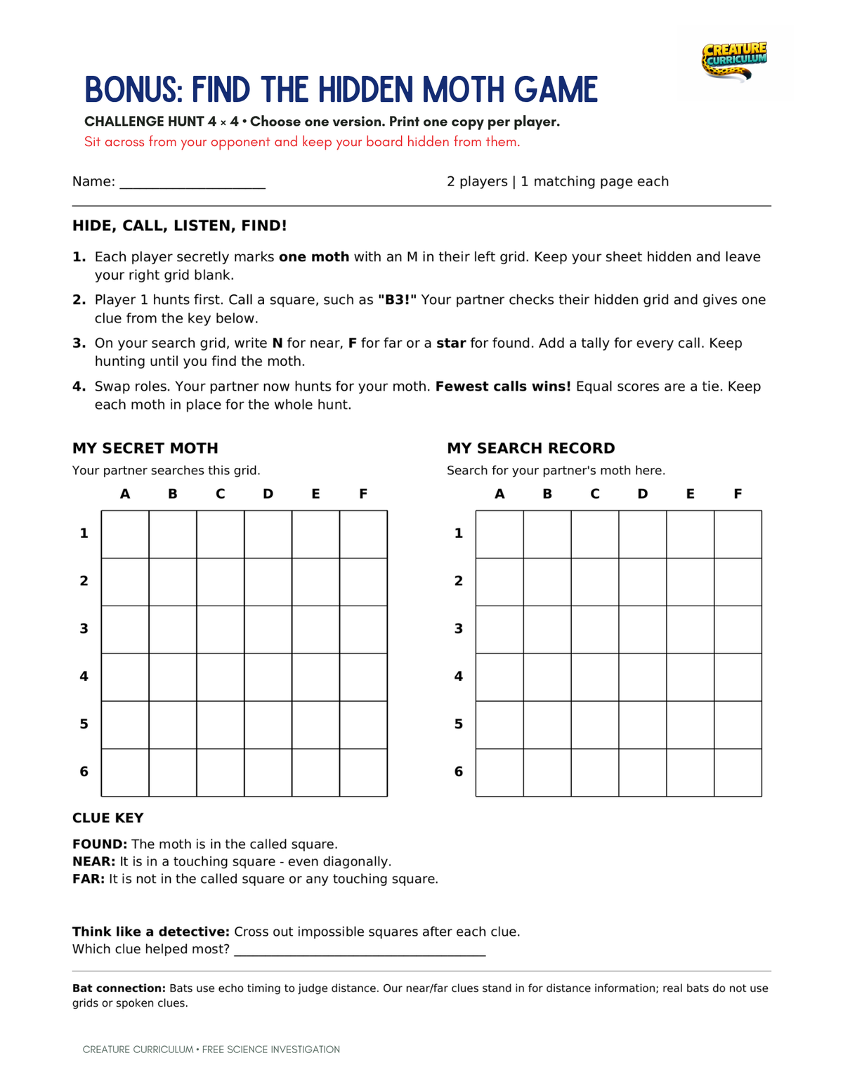 Sound, Reflection and Echolocation – Bat