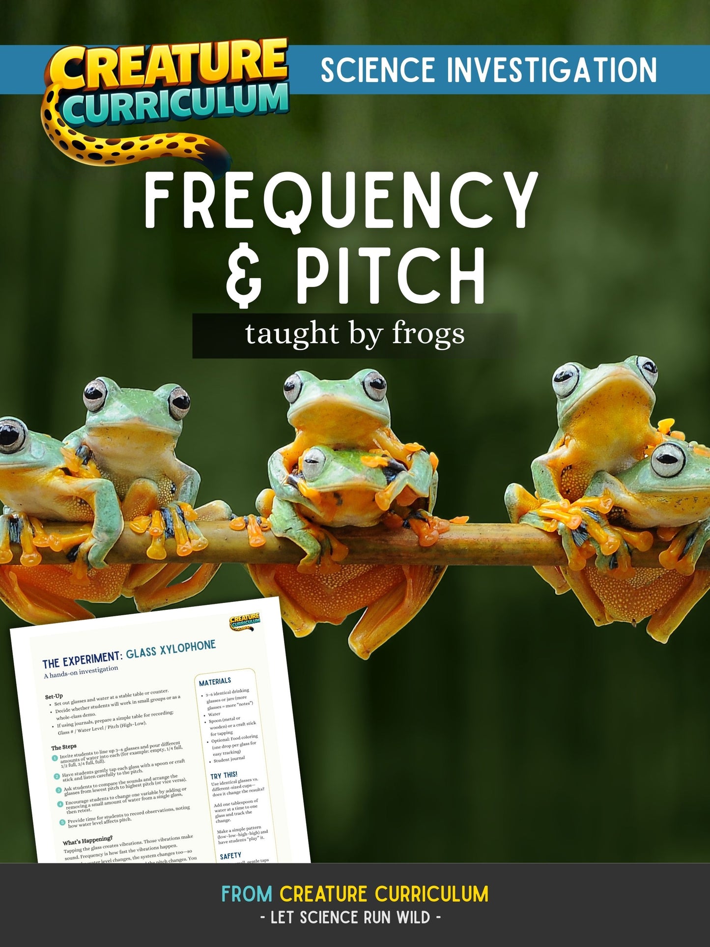 Frequency and Pitch - Frogs