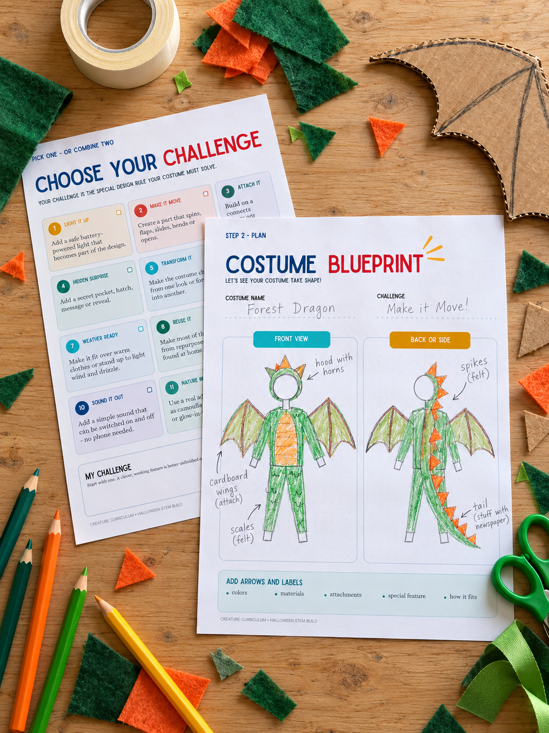 DIY Halloween Costume Challenge