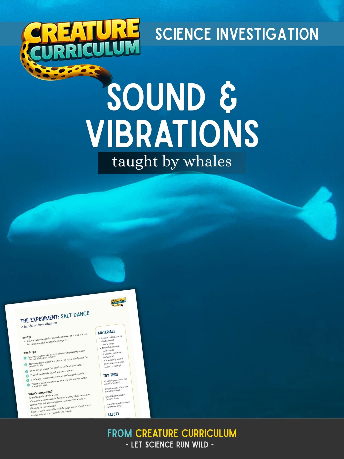 Sound Waves & Vibrations - Beluga Whale