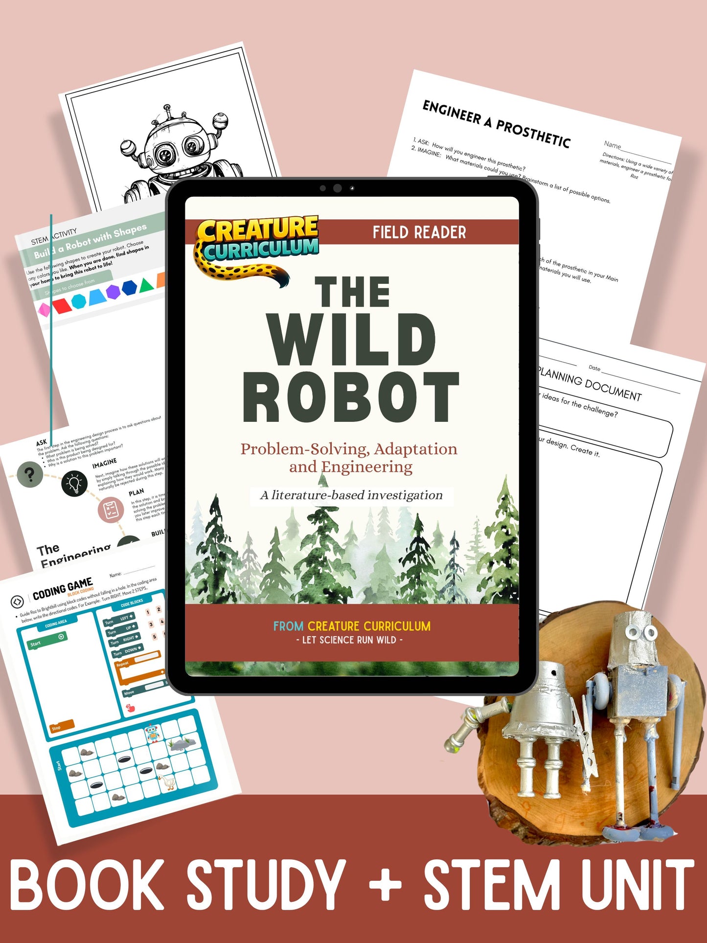 The Wild Robot Novel - Book Study