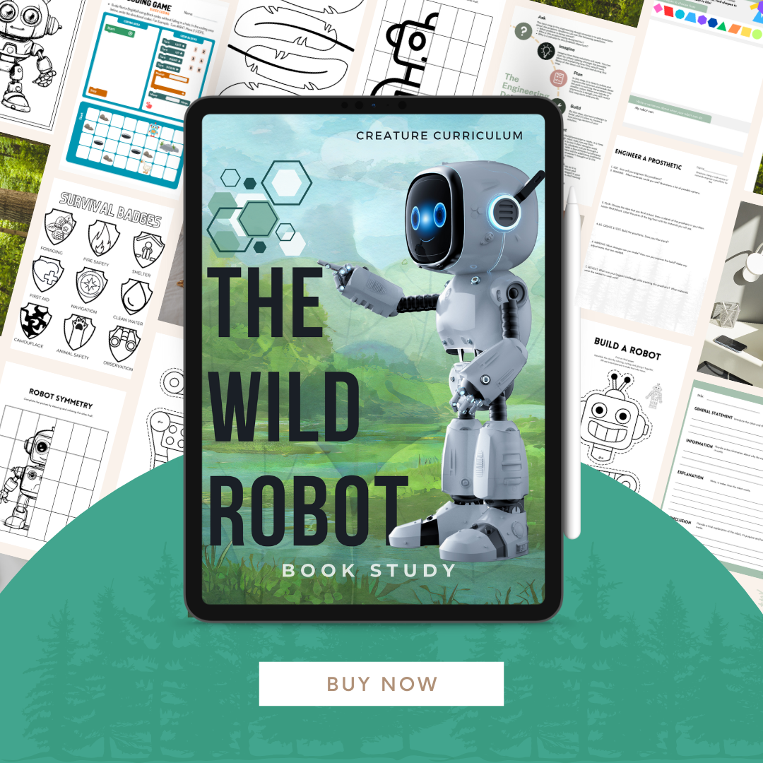 The Wild Robot Novel - Book Study – Creature Curriculum