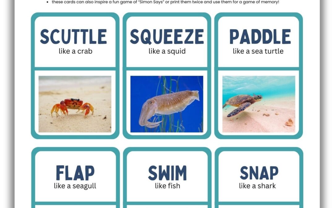 Gross Motor Activity Cards