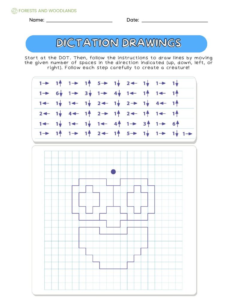 Dictation Drawing