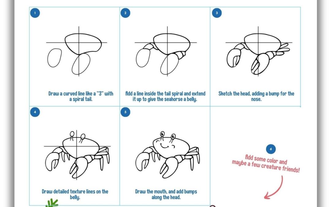 How to Draw a Crab