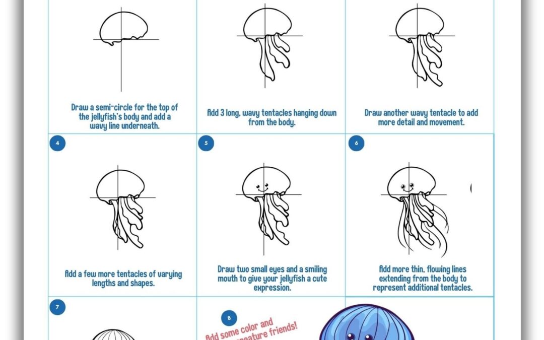 How to Draw a Jellyfish